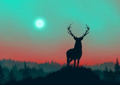 The Moon Deer