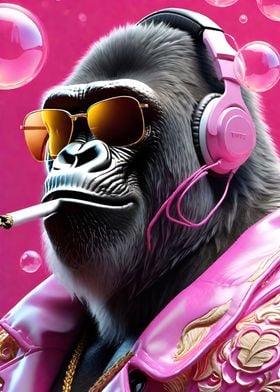 Gorilla Pop Art 5612