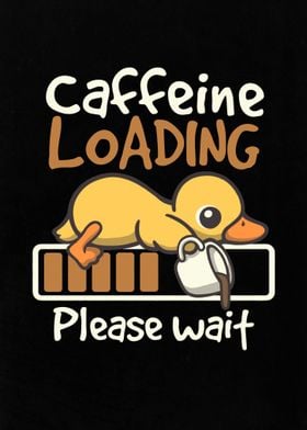Caffeine loading duck