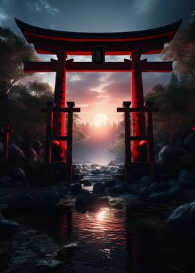 japanese torii gate