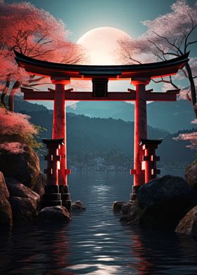 japanese torii gate