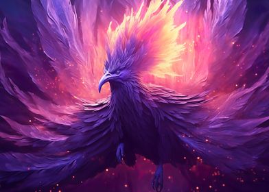 Beautiful Purple Phoenix