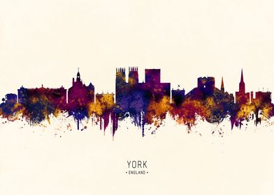 York England Skyline