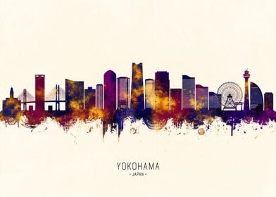 Yokohama Japan Skyline