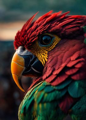 Jack parrots bird