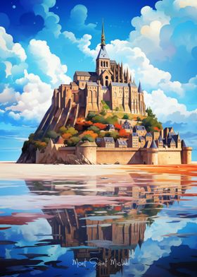 Mont Saint Michel Art