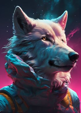 Wolf Cosmic Space