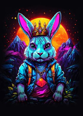 King Neon rabbit