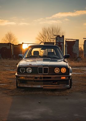 Restored BMW M3 E30