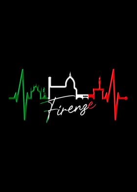 Florence Skyline Heartbeat