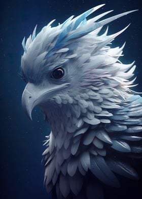 Harpy Eagle' Poster, picture, metal print, paint by Wolf Design Studios