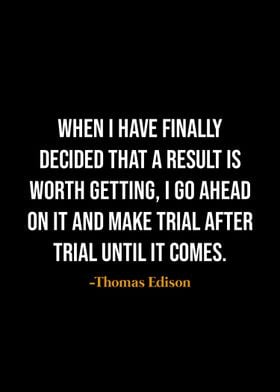 Thomas Edison quotes 