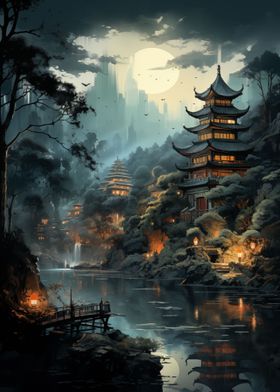  Chinese Pagoda
