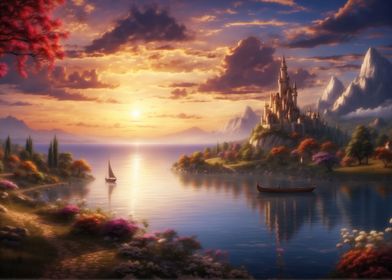 Fantasy landscape