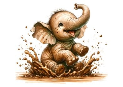 Cute Elephant Baby