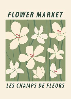 Flower market French