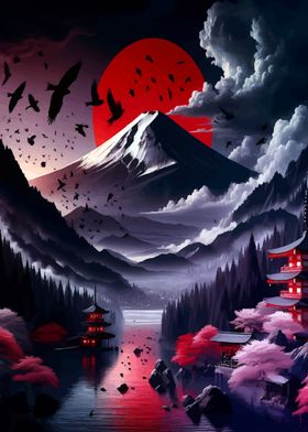 Japanese Fantasy Landscape