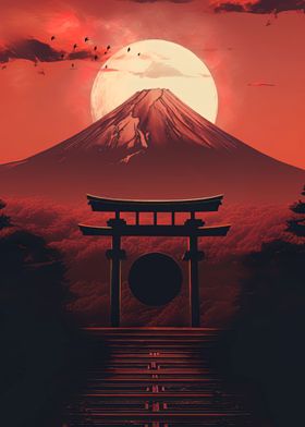 anime japanese gate