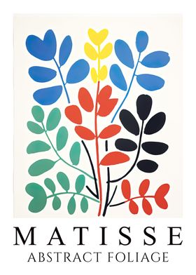 Abstract Foliage Matisse