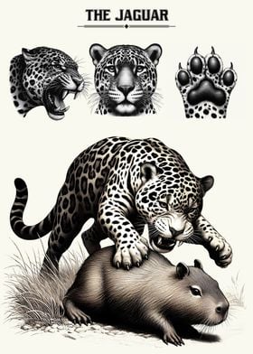 Jaguar Vintage Poster