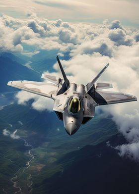 F22 Raptor Jet Clouds 3