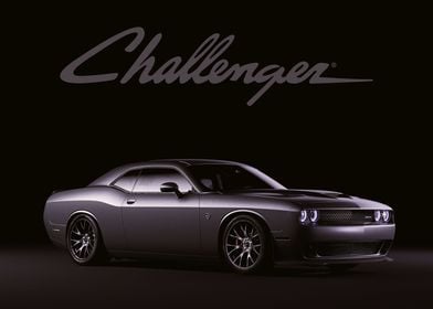 Black Dodge Challenger