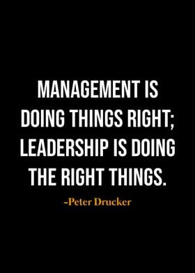 Peter Drucker quotes 