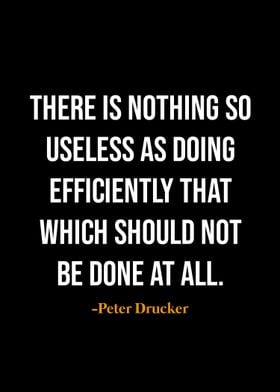 Peter Drucker quotes 