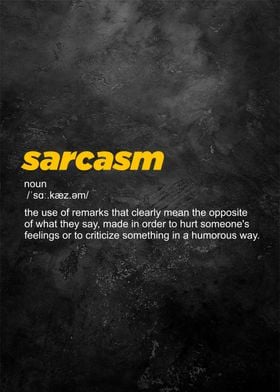 sarcasm