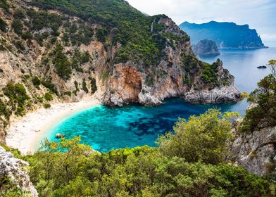 Sea landscape in Greece