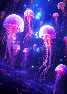 jellyfish glowing squad