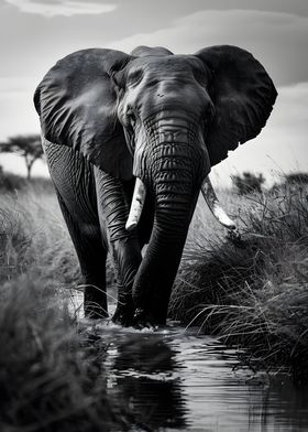 Elephant Photograph 