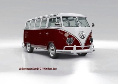 Volkswagen Kombi 21 Window