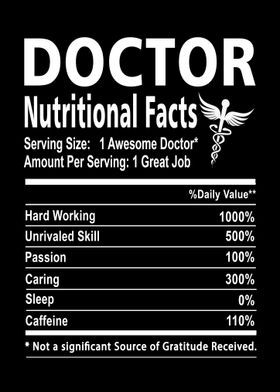 Doctor nutrition facts