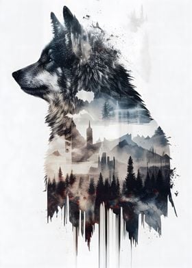 Wildlife Wolf Wilderness