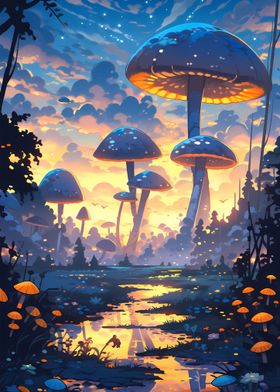 Fantasy Mushroom