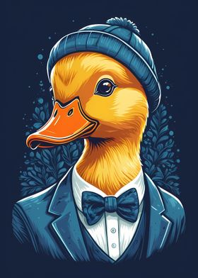 Hipster Duck