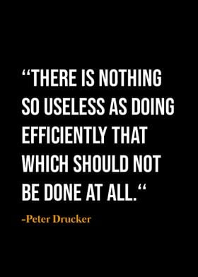 Peter Drucker quotes 