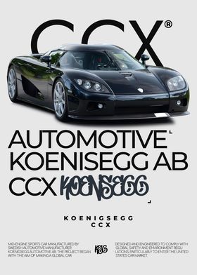 Koenigsegg CCX minimalist