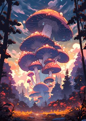 Fantasy Mushroom World