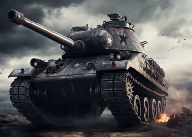 World War Battle Tank