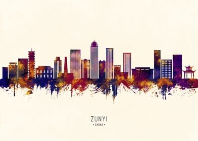 Zunyi China Skyline