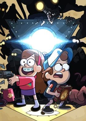 Gravity Falls Cartoons Art