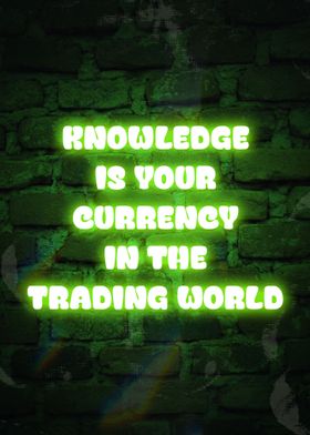 Knowledge in the Trading