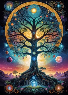 Cosmic Tree Of Life