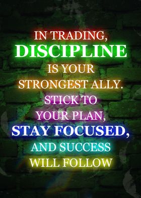 In Trading Is Discipline