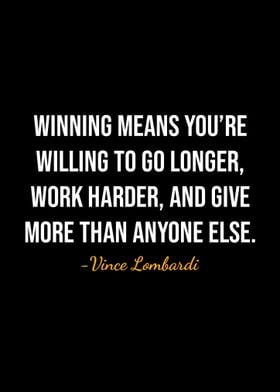 Vince Lombardi Quotes