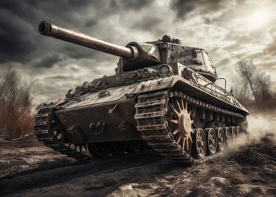 World War Battle Tank