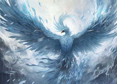 Fantasy Ice Phoenix