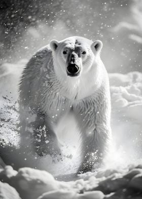 Polar bear in Alaska